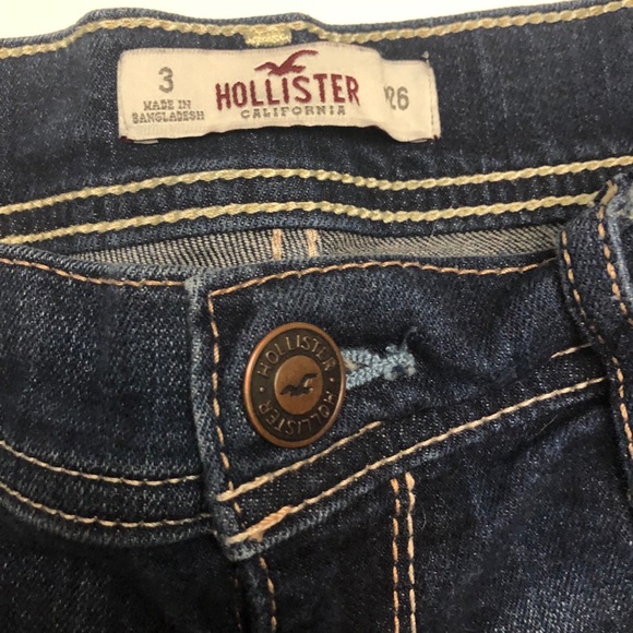 🌊Hollister denim shorts Size 3 -2 pair bundle - Picture 4 of 14